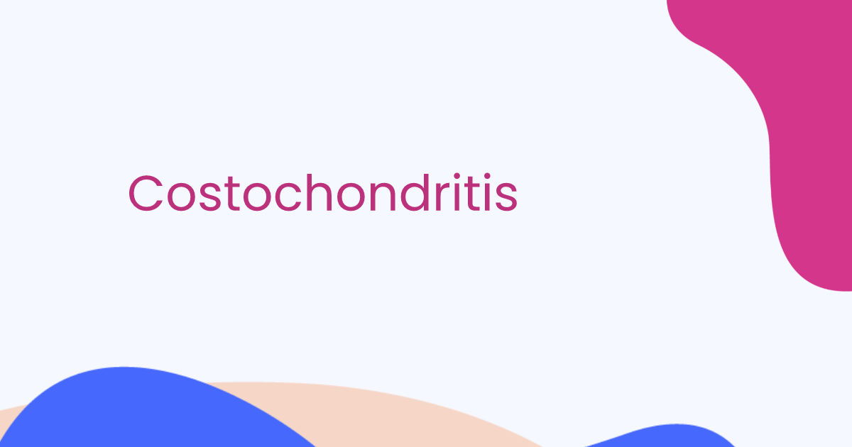 Costochondritis