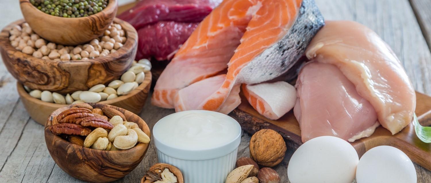 Achten Sie immer auf eine ausreichende Versorgung mit Proteinen