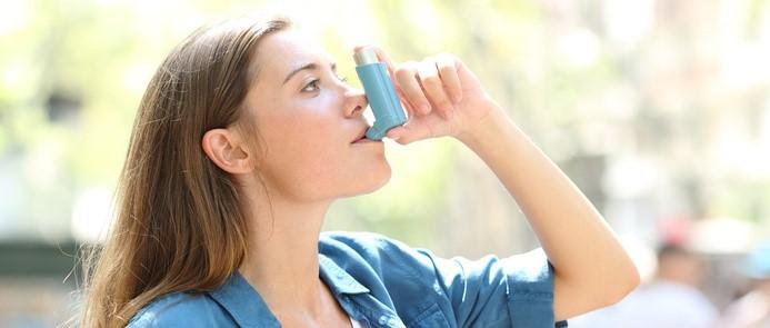 Symptome von Asthma