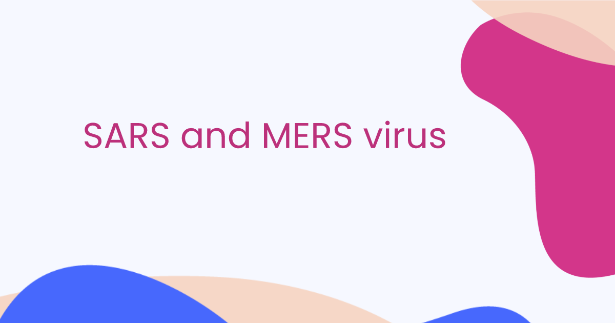 SARS und MERS-Virus