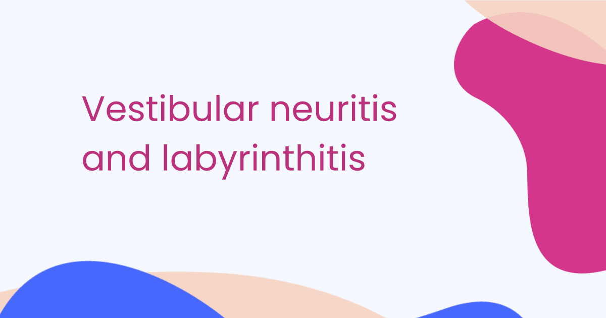 Vestibularisneuritis und Labyrinthitis