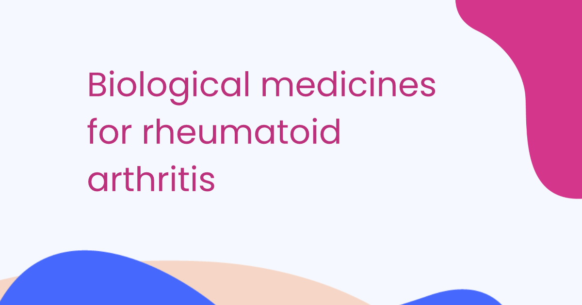 Biologische Arzneimittel gegen rheumatoide Arthritis